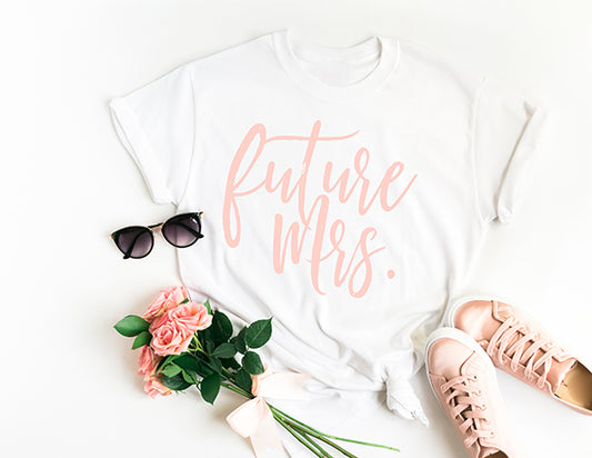 Future Mrs.  Shirts for Bachelorette, Bride-to-be - Total 25