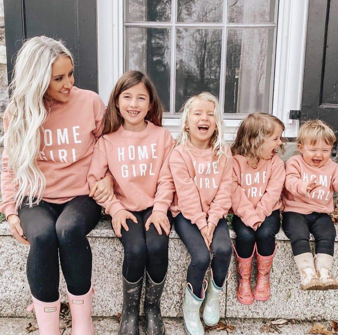 New Home Boy and Home Girl Sweatshirts for Children 20 Pieces - NWT