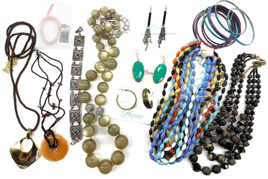 5 lb. Jewelry Lot for Crafting or Repair (Not Repurpose Items)
