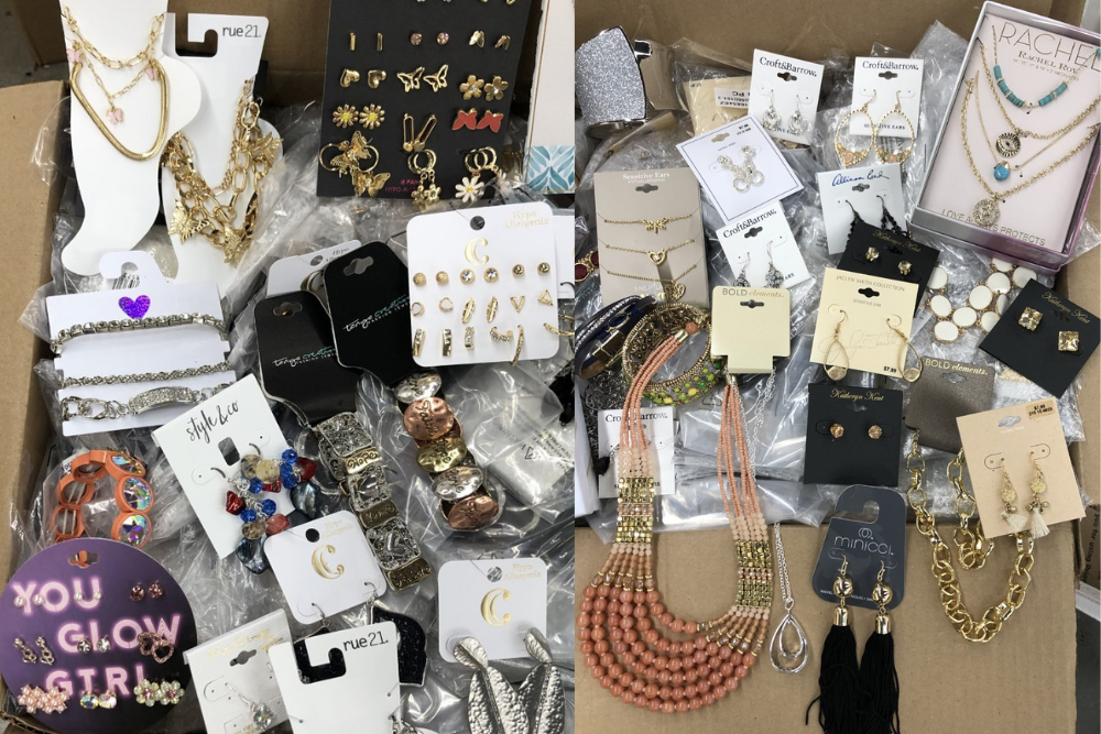 50/100 Pcs Treasure Trove of All Brand Name Jewelry