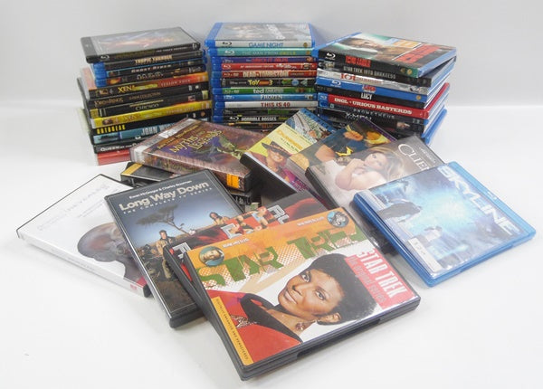 Fifty DVDs Box (DVD & BLU RAY)