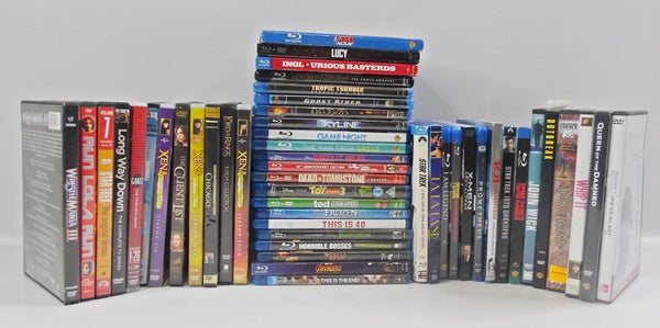 Fifty DVDs Box (DVD & BLU RAY)