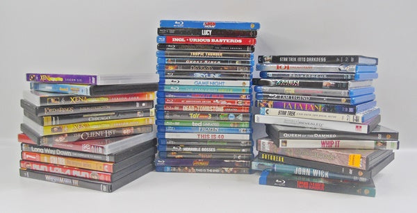 Fifty DVDs Box (DVD & BLU RAY)