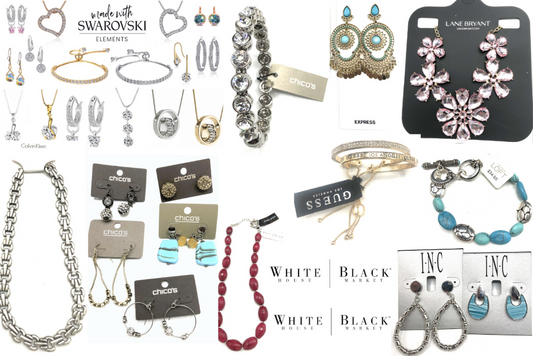 25 Pcs All High-End Jewelry-Macy's, Nordstrom, Chico's Plus Much More!!!!