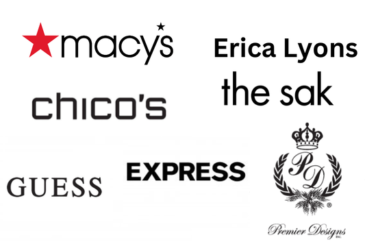 25 pcs Name Brand & Designer All High-End Jewelry- Over 50 Different Styles!