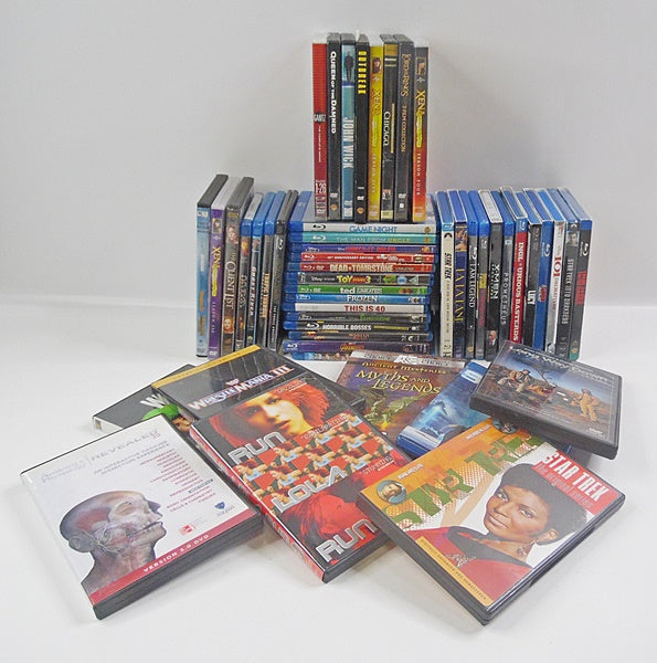 Fifty DVDs Box (DVD & BLU RAY)